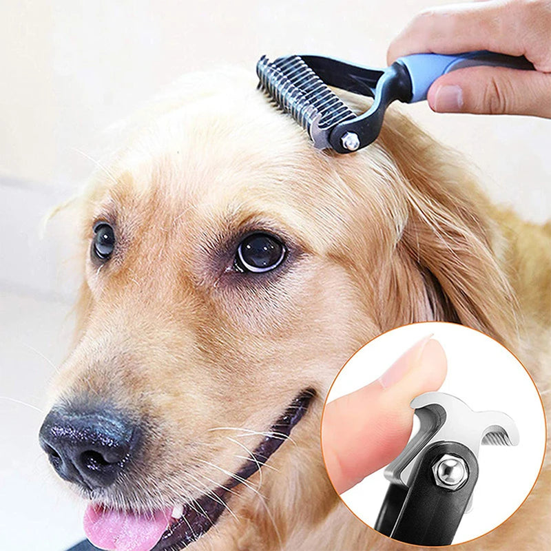 Cão removedor de cabelo pente pet