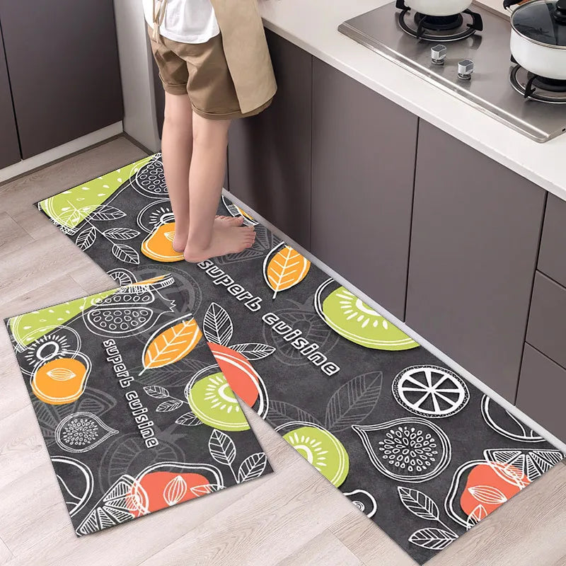 Kitchen Mat Floor Carpet Fashion Simple Nordic Style  House Hold Long Strip Door Modern Home Decor