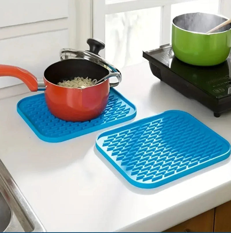 Silicone Isolado Placemat, Acessórios De Cozinha, Coisas De Cozinha, Coisas De Cozinha, Deskmats, Almofadas Antiderrapantes, Anti Slip Mats