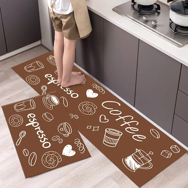 Kitchen Mat Floor Carpet Fashion Simple Nordic Style  House Hold Long Strip Door Modern Home Decor