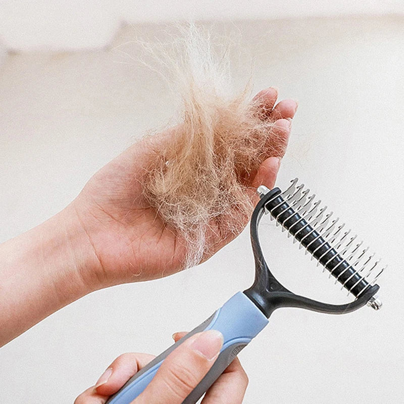 Cão removedor de cabelo pente pet