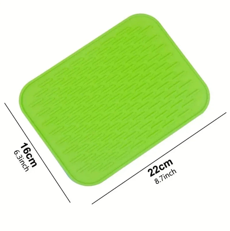 Silicone Isolado Placemat, Acessórios De Cozinha, Coisas De Cozinha, Coisas De Cozinha, Deskmats, Almofadas Antiderrapantes, Anti Slip Mats