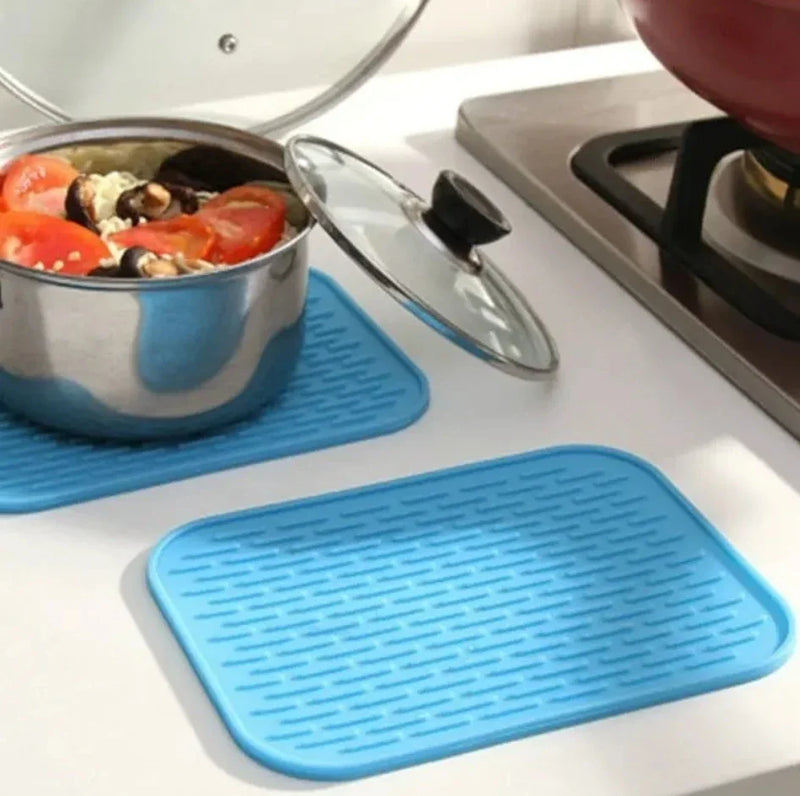 Silicone Isolado Placemat, Acessórios De Cozinha, Coisas De Cozinha, Coisas De Cozinha, Deskmats, Almofadas Antiderrapantes, Anti Slip Mats