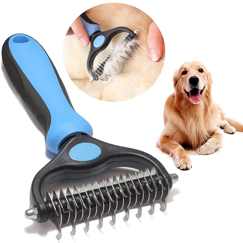 Cão removedor de cabelo pente pet