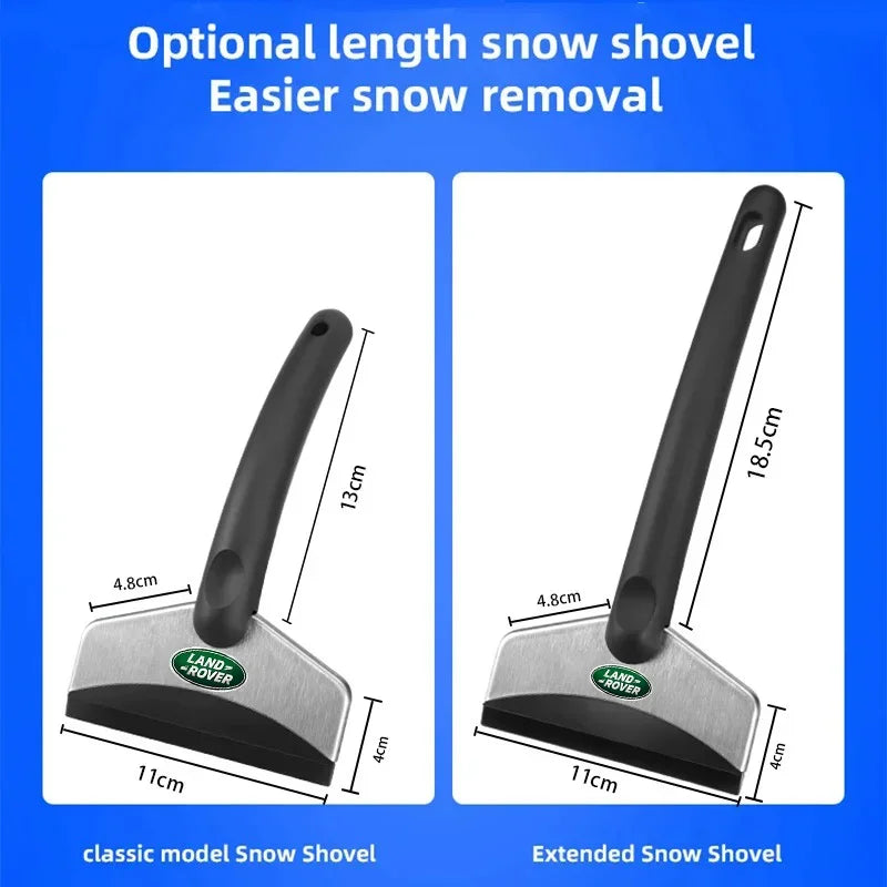 Car snow shovel, de-icer, ice scraper