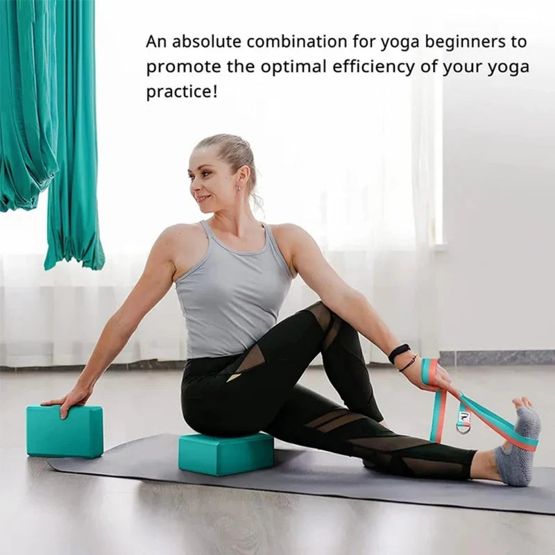 Cubos de yoga blocos de construção pilates tijolos esportes yoga suprimentos exercício fitness eva reforço esteiras equipamentos de exercício em casa